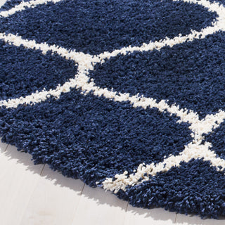 Safavieh Hudson Shag SGH280C Navy/Ivory Area Rug 