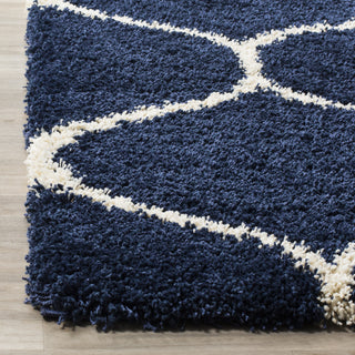 Safavieh Hudson Shag SGH280C Navy/Ivory Area Rug 