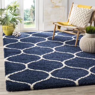 Safavieh Hudson Shag SGH280C Navy/Ivory Area Rug 