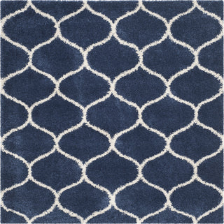 Safavieh Hudson Shag SGH280C Navy/Ivory Area Rug 