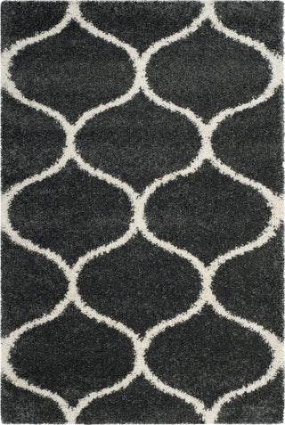 Safavieh Hudson Shag SGH280G Dark Grey/Ivory Area Rug 