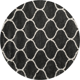 Safavieh Hudson Shag SGH280G Dark Grey/Ivory Area Rug 