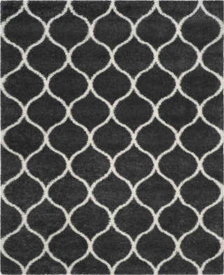 Safavieh Hudson Shag SGH280G Dark Grey/Ivory Area Rug 