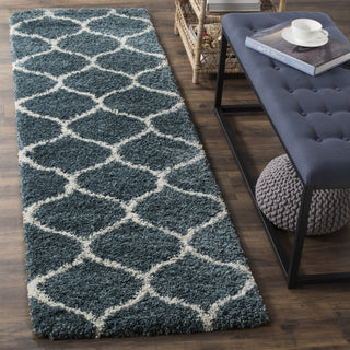 Safavieh Hudson Shag SGH280L Slate Blue/Ivory Area Rug 