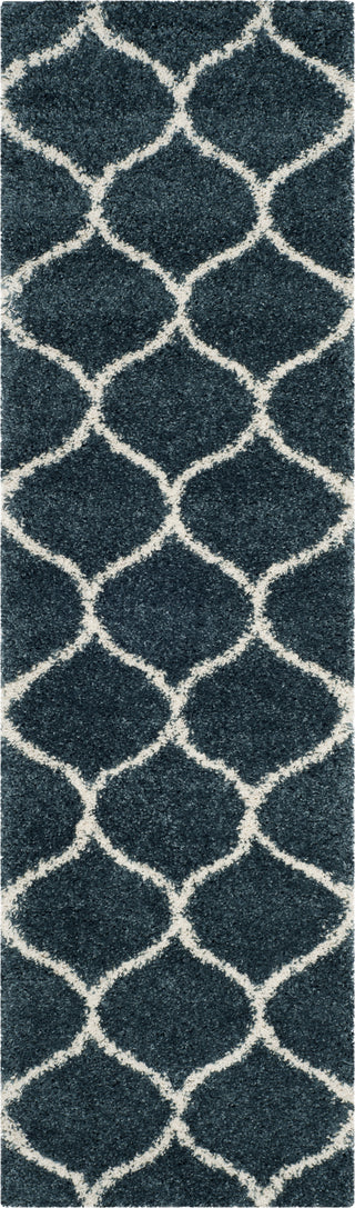 Safavieh Hudson Shag SGH280L Slate Blue/Ivory Area Rug 