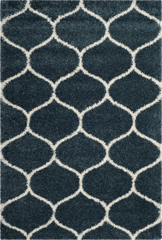 Safavieh Hudson Shag SGH280L Slate Blue/Ivory Area Rug main image