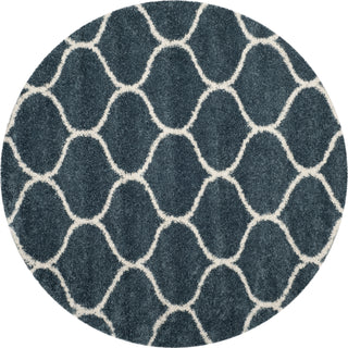 Safavieh Hudson Shag SGH280L Slate Blue/Ivory Area Rug 