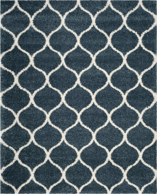 Safavieh Hudson Shag SGH280L Slate Blue/Ivory Area Rug 