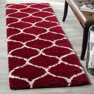 Safavieh Hudson Shag SGH280R Red/Ivory Area Rug 