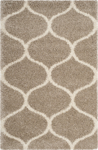 Safavieh Hudson Shag SGH280S Beige/Ivory Area Rug 