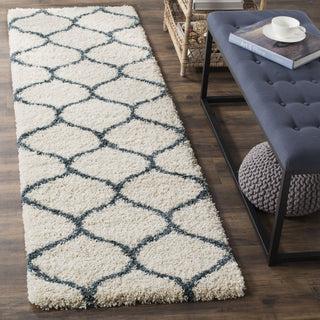 Safavieh Hudson Shag SGH280T Ivory/Slate Blue Area Rug 