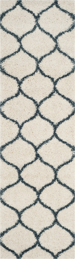 Safavieh Hudson Shag SGH280T Ivory/Slate Blue Area Rug 