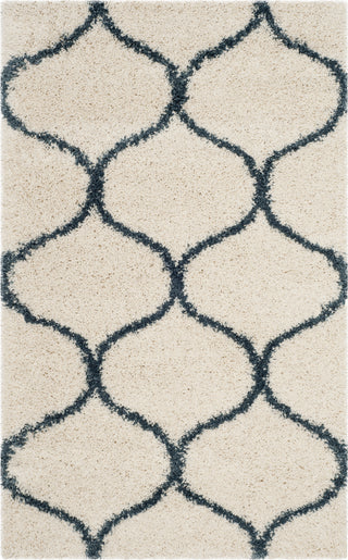 Safavieh Hudson Shag SGH280T Ivory/Slate Blue Area Rug 