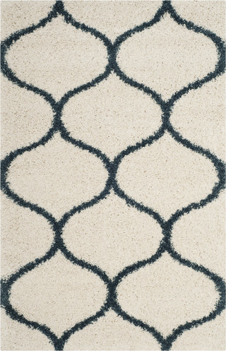 Safavieh Hudson Shag SGH280T Ivory/Slate Blue Area Rug 