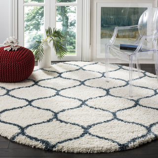 Safavieh Hudson Shag SGH280T Ivory/Slate Blue Area Rug 