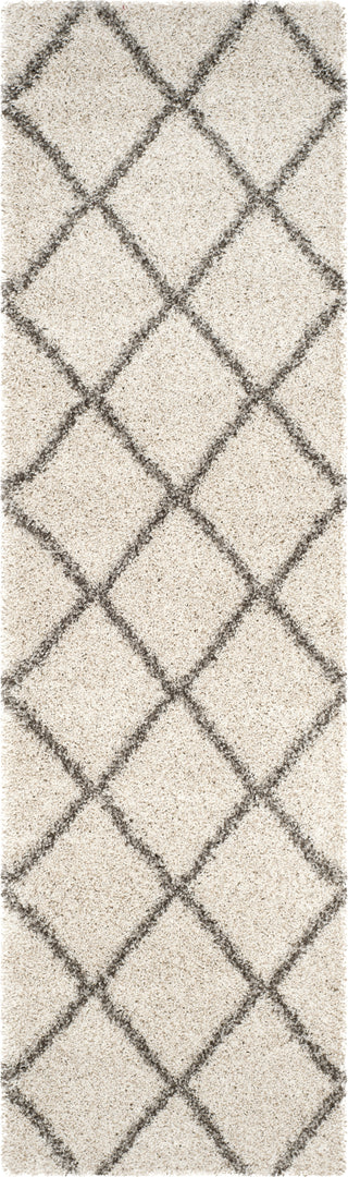 Safavieh Hudson Shag SGH281A Ivory/Grey Area Rug 