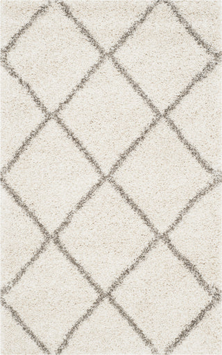 Safavieh Hudson Shag SGH281A Ivory/Grey Area Rug 