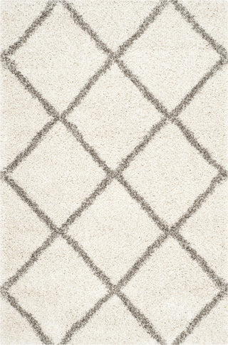 Safavieh Hudson Shag SGH281A Ivory/Grey Area Rug 