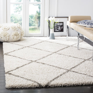 Safavieh Hudson Shag SGH281A Ivory/Grey Area Rug 