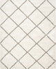 Safavieh Hudson Shag SGH281A Ivory/Grey Area Rug 