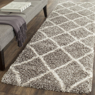 Safavieh Hudson Shag SGH281B Grey/Ivory Area Rug 