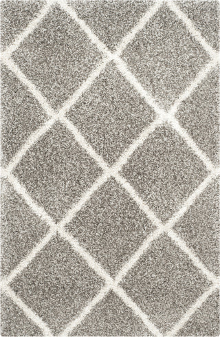 Safavieh Hudson Shag SGH281B Grey/Ivory Area Rug 