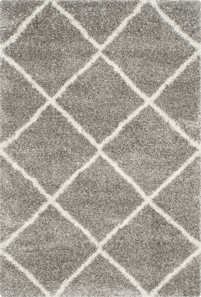 Safavieh Hudson Shag SGH281B Grey/Ivory Area Rug main image