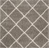 Safavieh Hudson Shag SGH281B Grey/Ivory Area Rug 