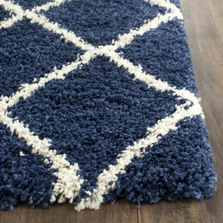 Safavieh Hudson Shag SGH281C Navy/Ivory Area Rug 