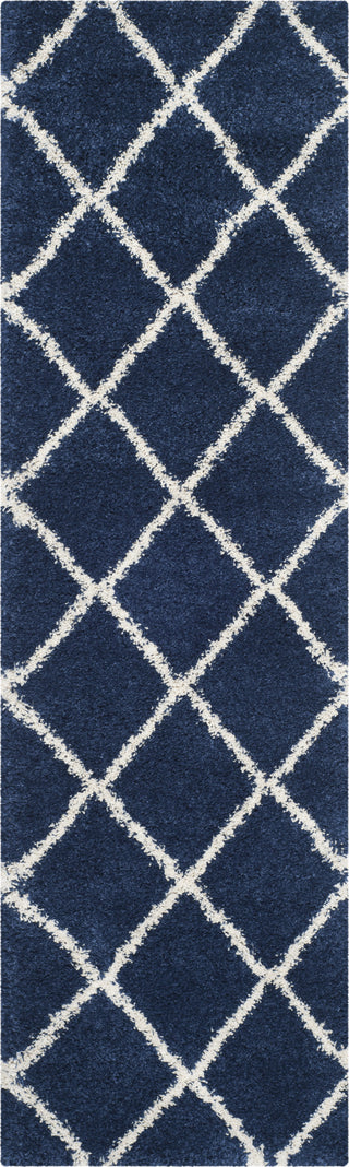 Safavieh Hudson Shag SGH281C Navy/Ivory Area Rug 