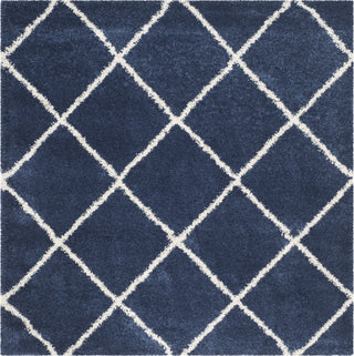 Safavieh Hudson Shag SGH281C Navy/Ivory Area Rug 