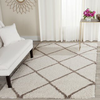 Safavieh Hudson Shag SGH281D Ivory/Beige Area Rug  Feature