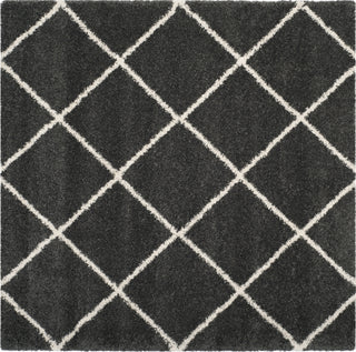 Safavieh Hudson Shag SGH281G Dark Grey/Ivory Area Rug 