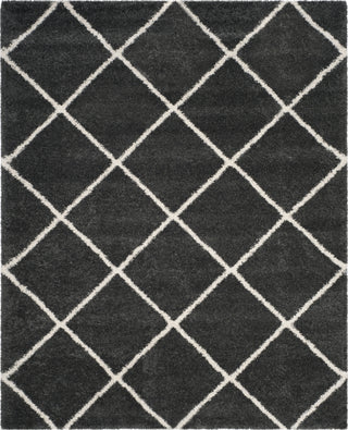 Safavieh Hudson Shag SGH281G Dark Grey/Ivory Area Rug 