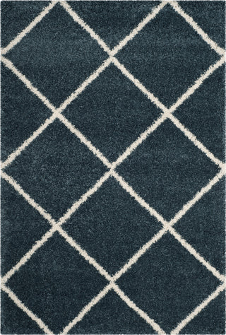 Safavieh Hudson Shag SGH281L Slate Blue/Ivory Area Rug main image