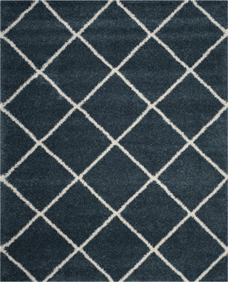 Safavieh Hudson Shag SGH281L Slate Blue/Ivory Area Rug 