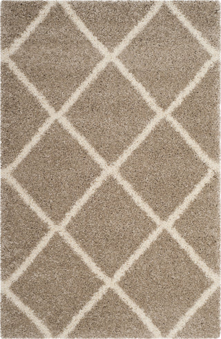 Safavieh Hudson Shag SGH281S Beige/Ivory Area Rug 