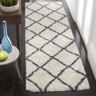 Safavieh Hudson Shag SGH281T Ivory/Slate Blue Area Rug  Feature