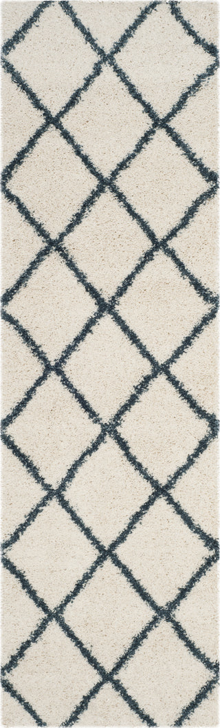 Safavieh Hudson Shag SGH281T Ivory/Slate Blue Area Rug 