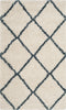 Safavieh Hudson Shag SGH281T Ivory/Slate Blue Area Rug 