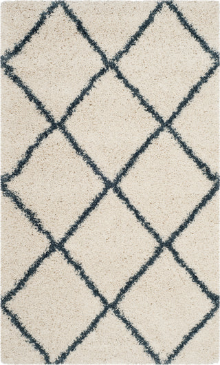 Safavieh Hudson Shag SGH281T Ivory/Slate Blue Area Rug 