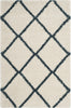 Safavieh Hudson Shag SGH281T Ivory/Slate Blue Area Rug 