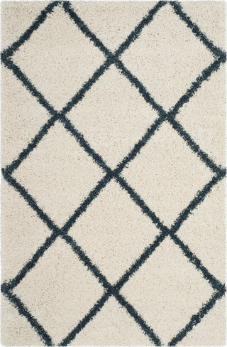 Safavieh Hudson Shag SGH281T Ivory/Slate Blue Area Rug 