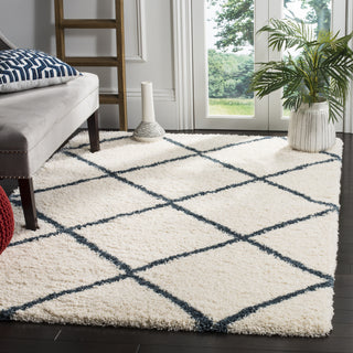 Safavieh Hudson Shag SGH281T Ivory/Slate Blue Area Rug 