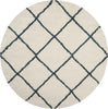 Safavieh Hudson Shag SGH281T Ivory/Slate Blue Area Rug 