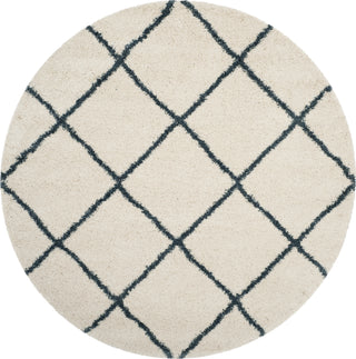 Safavieh Hudson Shag SGH281T Ivory/Slate Blue Area Rug 