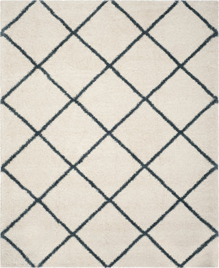 Safavieh Hudson Shag SGH281T Ivory/Slate Blue Area Rug 