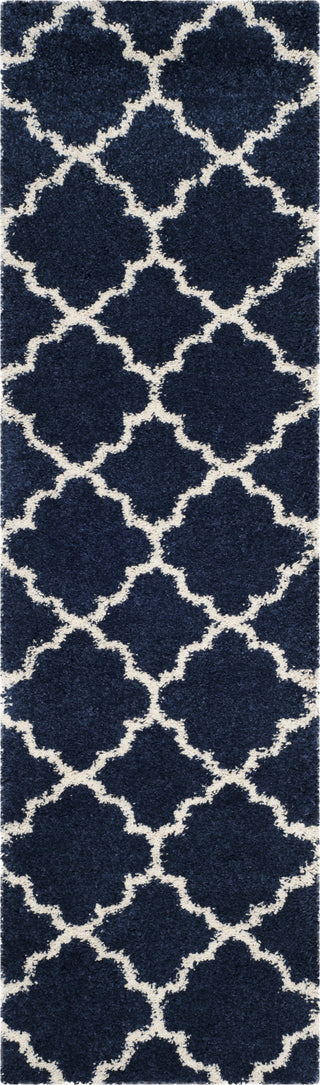 Safavieh Hudson Shag SGH282C Navy/Ivory Area Rug 