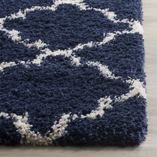 Safavieh Hudson Shag SGH282C Navy/Ivory Area Rug 