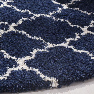 Safavieh Hudson Shag SGH282C Navy/Ivory Area Rug 